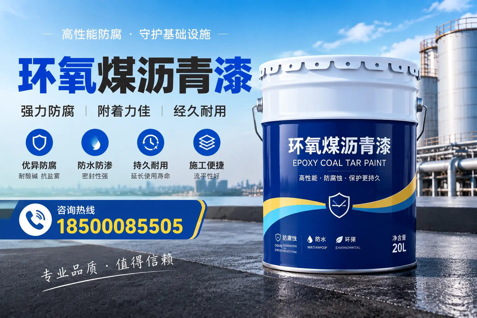 环氧煤沥青漆的特性与应用解析,适合玉树地区的行业需求